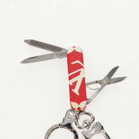 LOUIS VUITTON Monogram LV × Supreme Key Ring Pocket Tool MP2070 LV - Picture 10 of 16